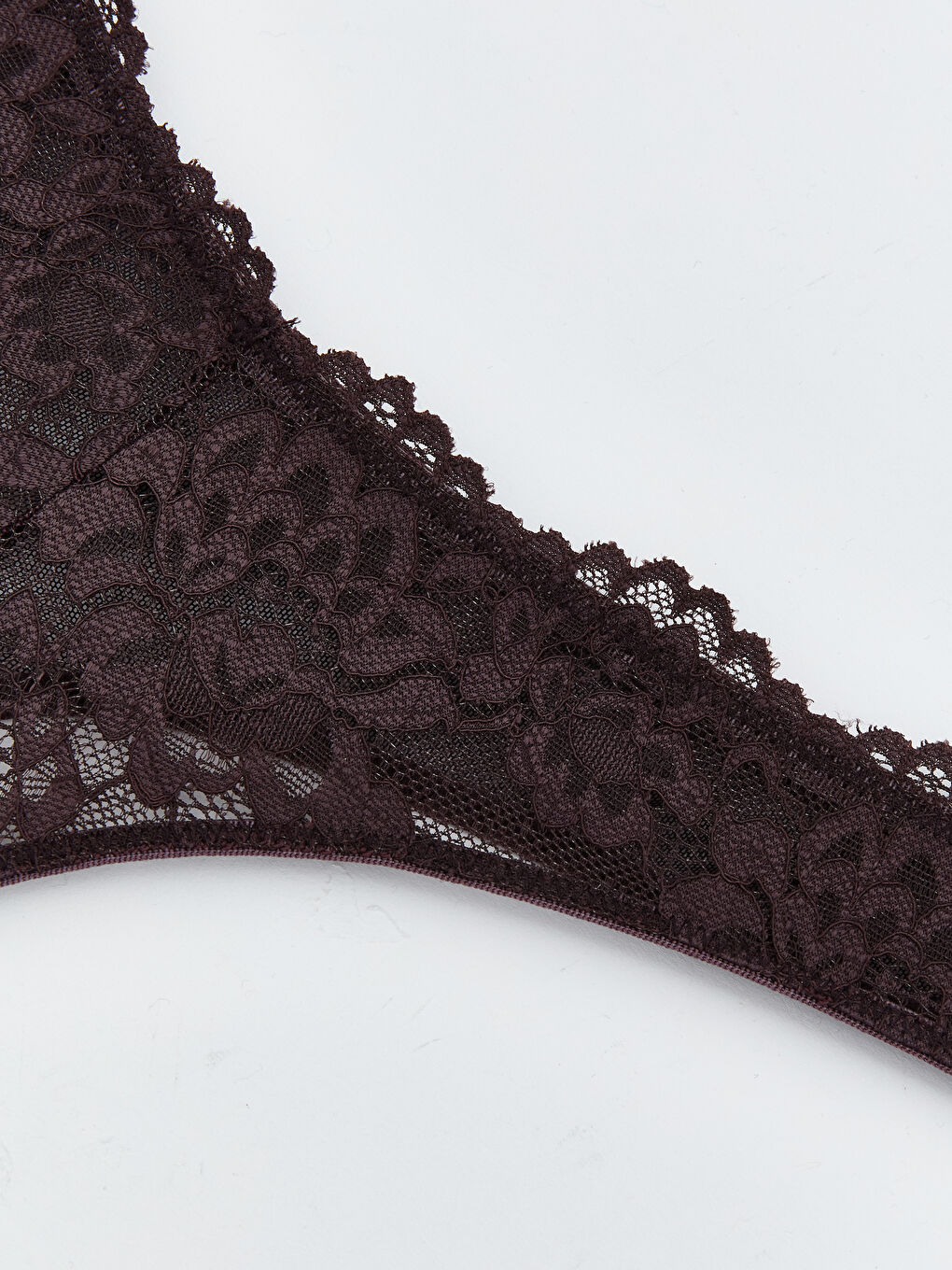 Mürdüm Dantelli Tanga Külot-2