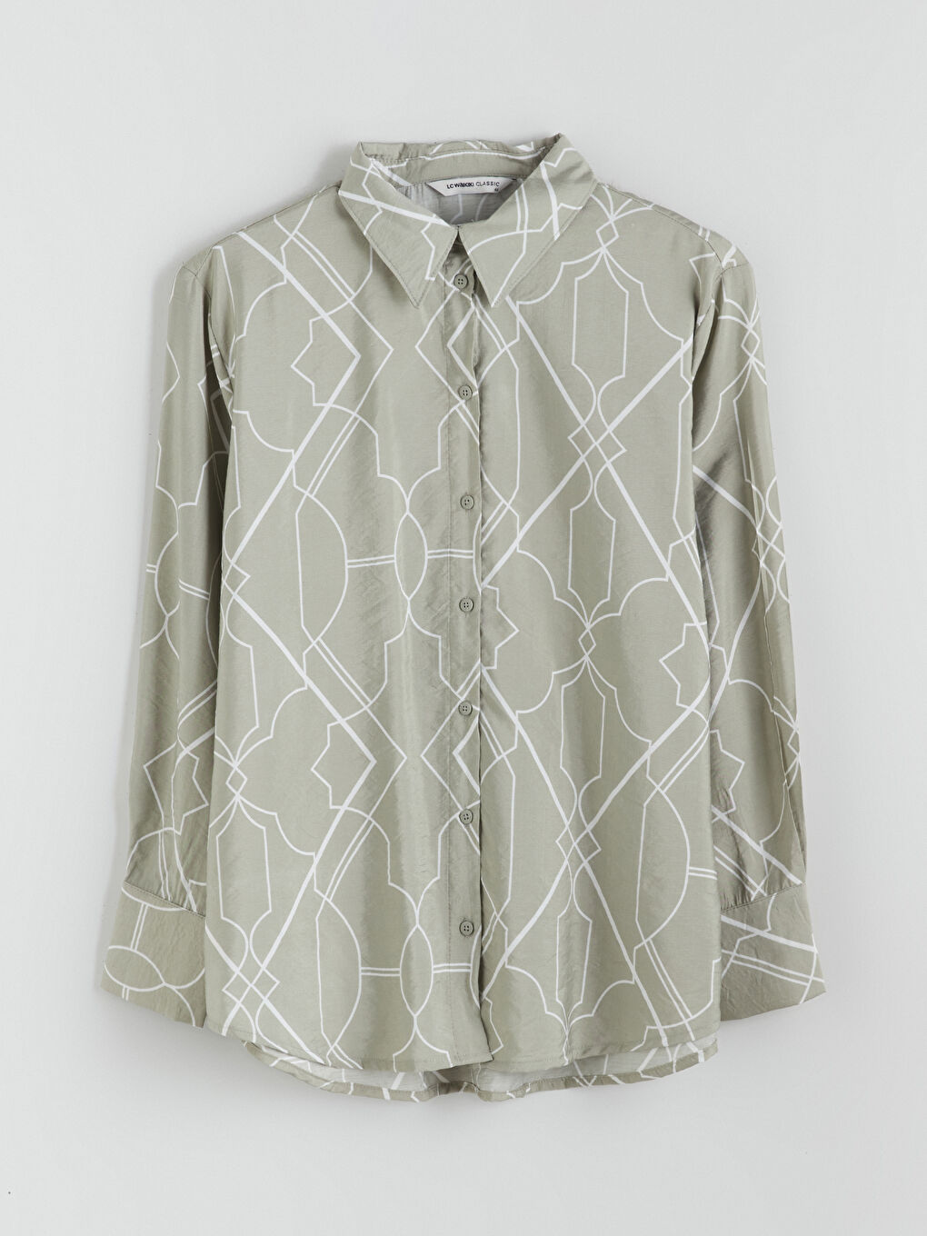 Patterned Women's Shirt-2
