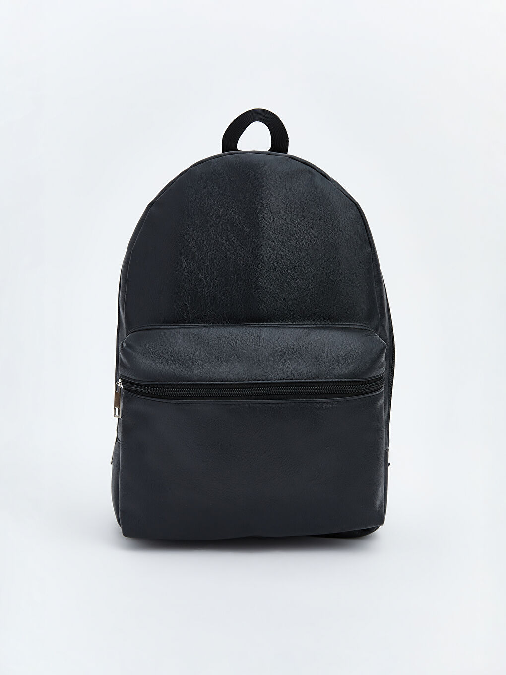 Faux Leather Men's Backpack