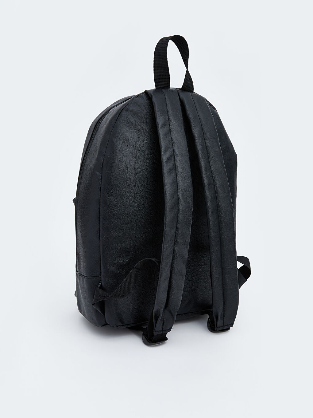 Faux Leather Men's Backpack-2