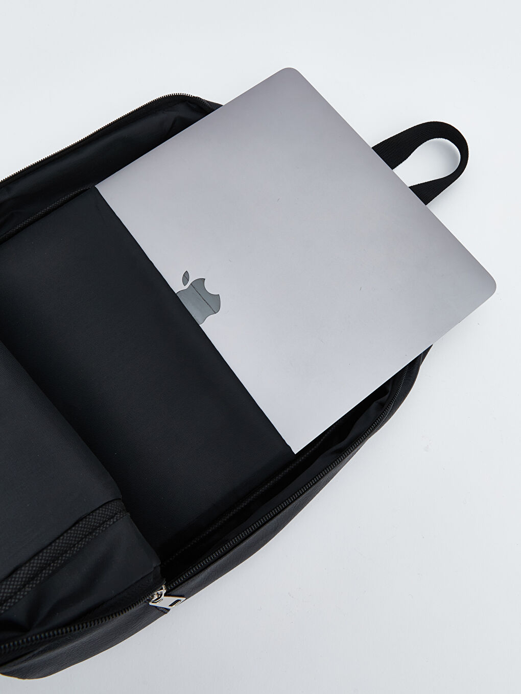 Faux Leather Men's Backpack-3