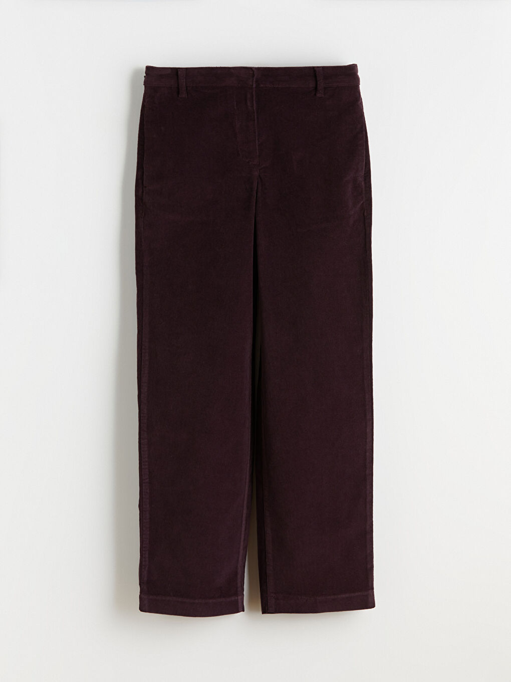Standard Fit Corduroy Women's Trousers-4