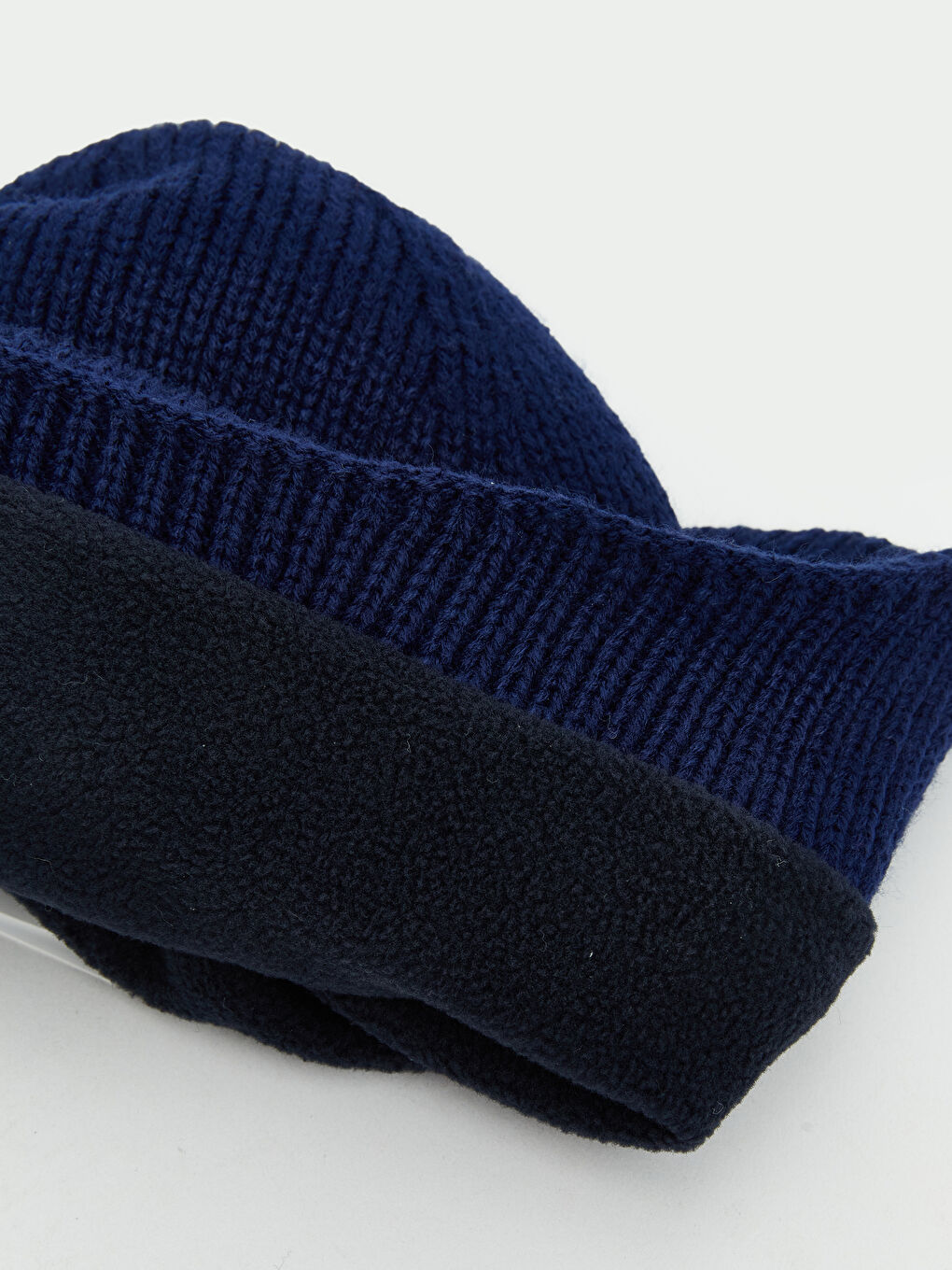 Момче Морско-Синьо Зимна шапка-2