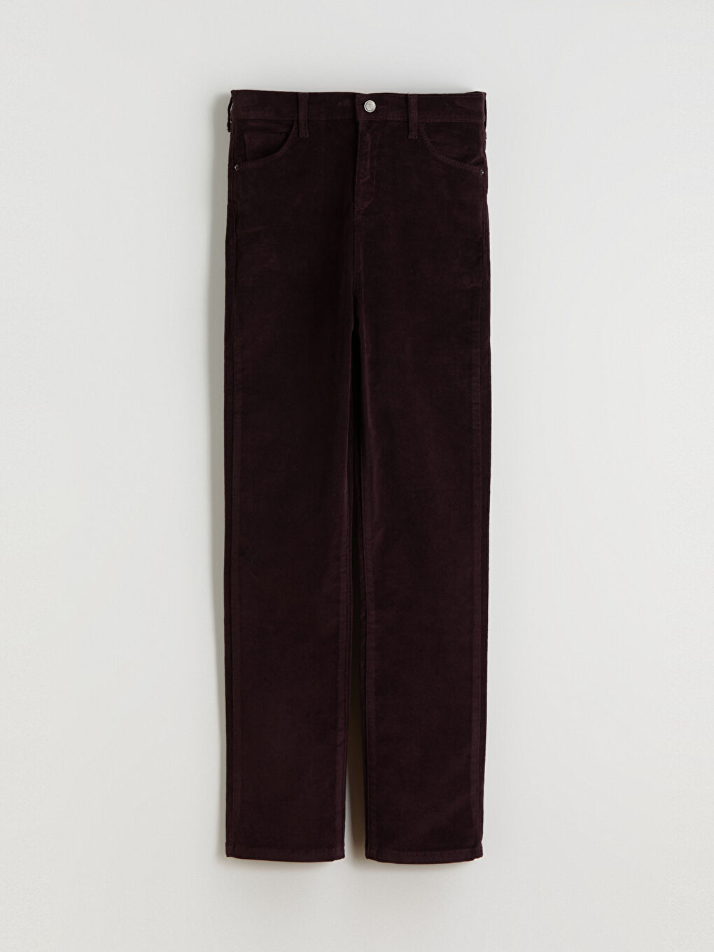 Uske Somotne Pantalone za Žene-4