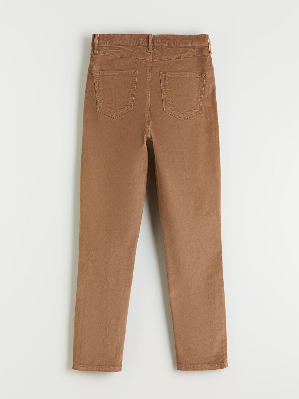 Slim Fit Velvet Women's Trousers-7