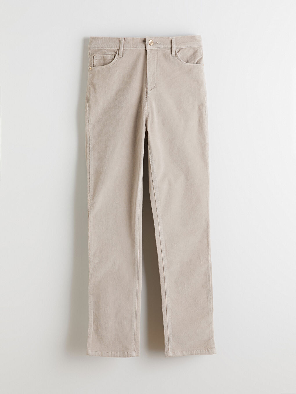 Әйелдерге арналған тар пішім барқыт шалбар-4