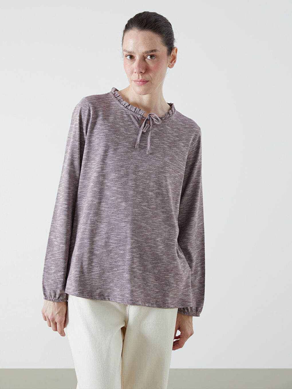 LCW Grace BOJA ŠLJIVE Bluza Žena -W5I699Z8-LCH