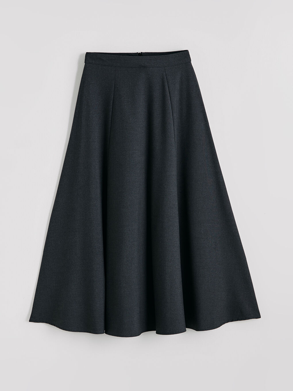 Zippered Bell Skirt-4