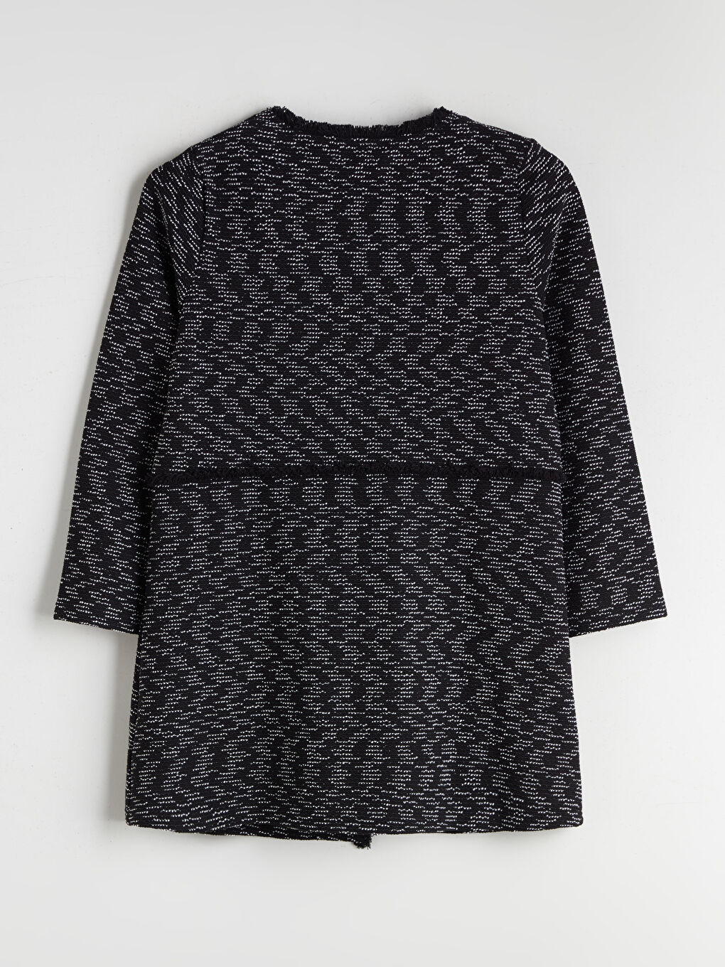 Crew Neck Patterned Women's Cardigan-6