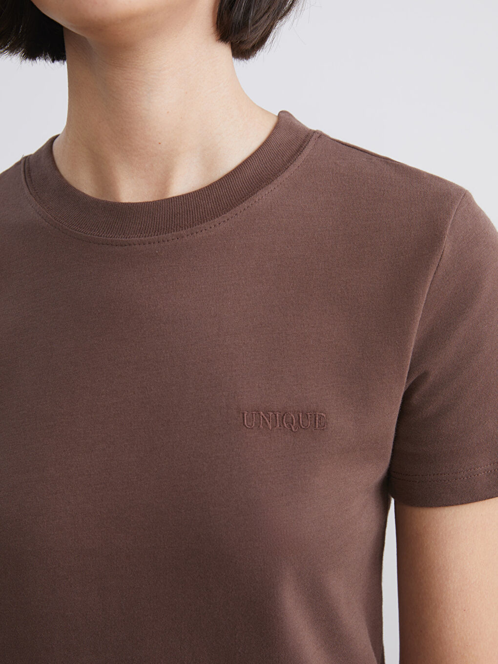 Crew Neck Women's T-Shirt-5