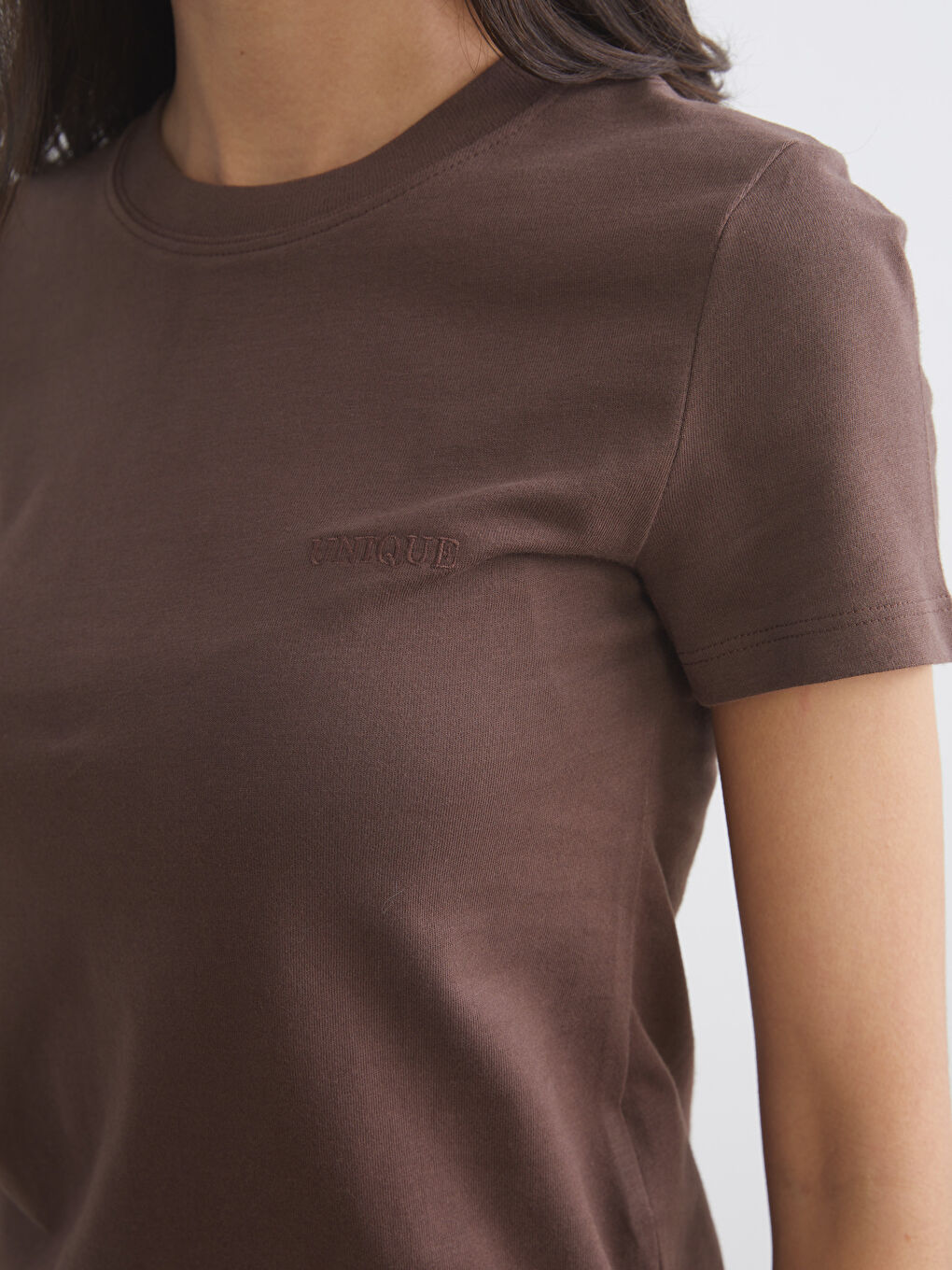 Crew Neck Women's T-Shirt-4