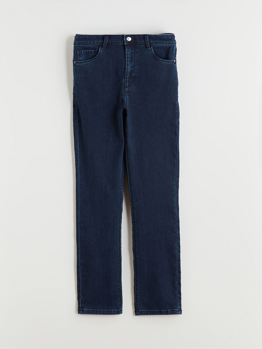 Siyah Slim Fit Kadın Jean Pantolon-2