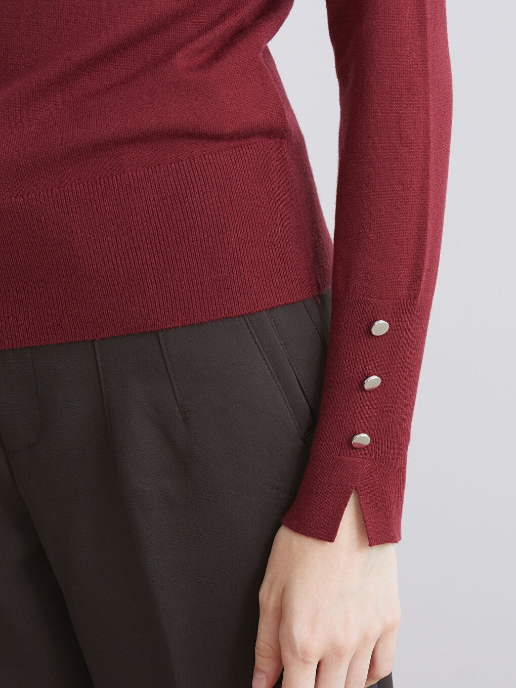 Turtleneck Women's Knitwear Sweater-2