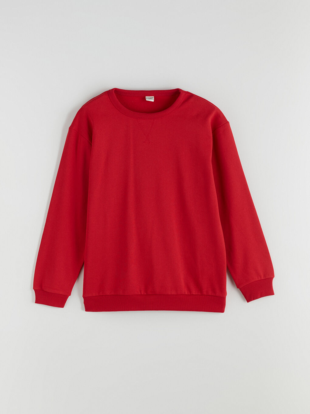 Crew Neck Basic Boys' Sweatshirt