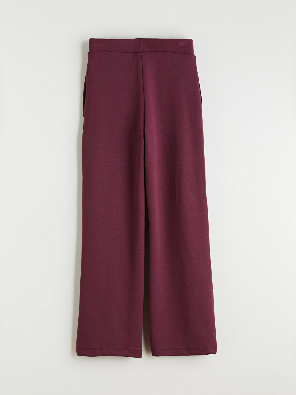 Elasticated Waist Wide Leg Women's Sweatpants-9