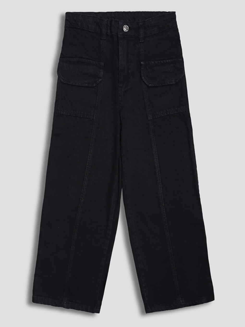 Elasticated Waist Girls' Jeans