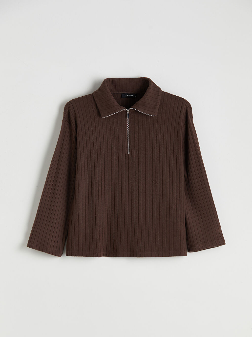 Свитшот Женский Оверсайз с Водолазкой-5