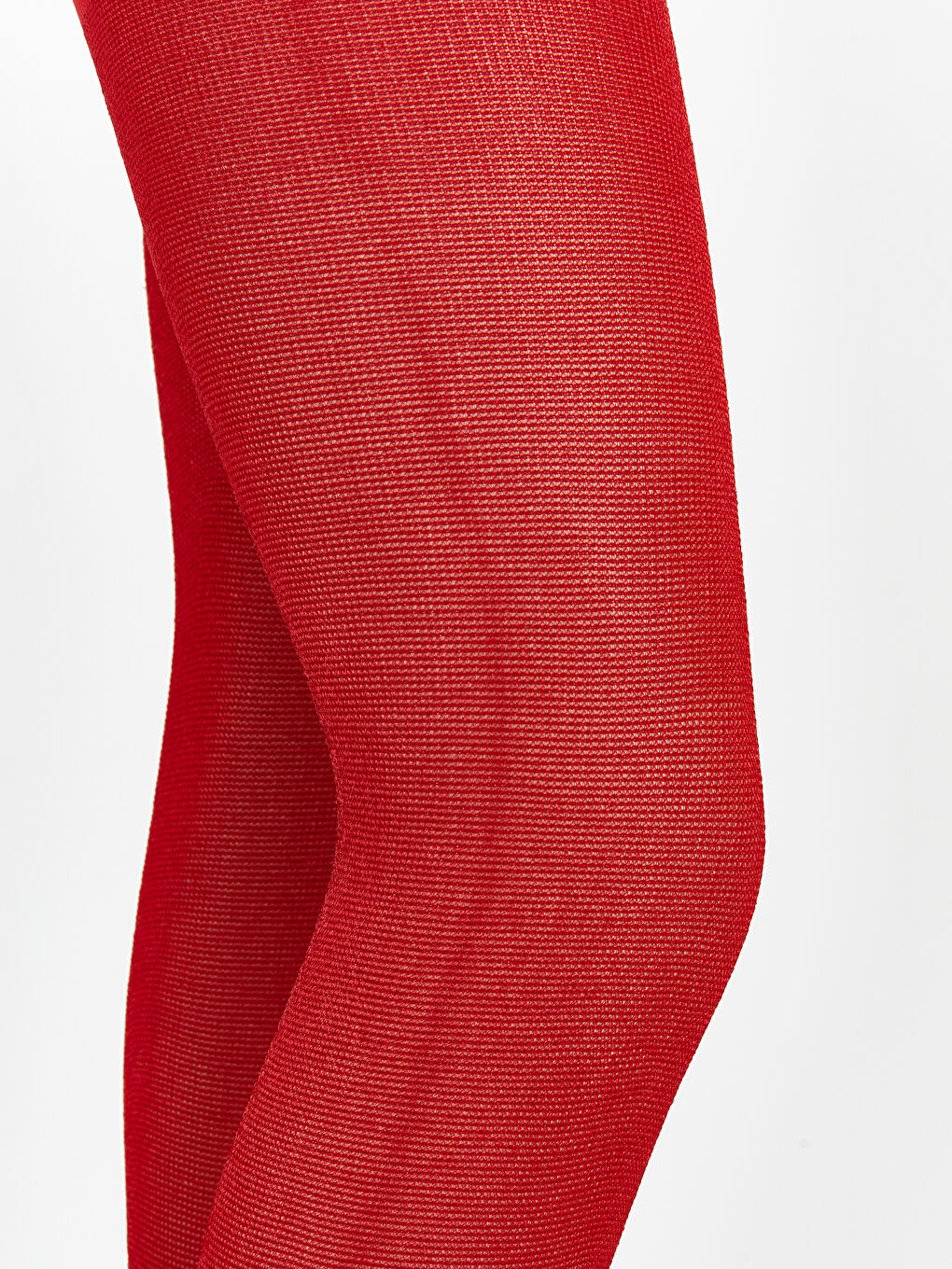 Kırmızı İnce Kız Çocuk Külotlu Çorap 2 'li-3