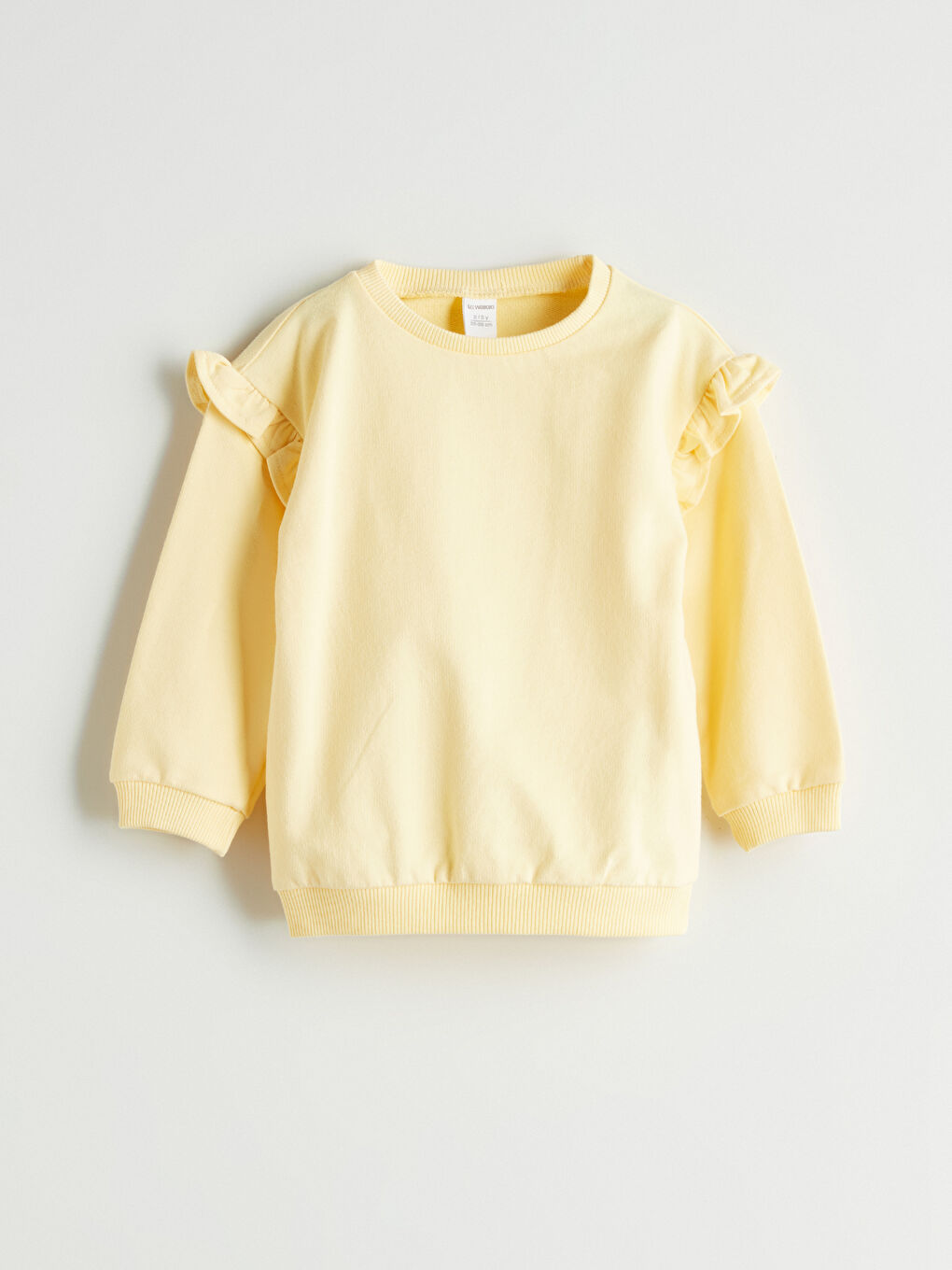 LCW ECO Crew Neck Girls' Sweatshirt -W5I834Z1-FTK