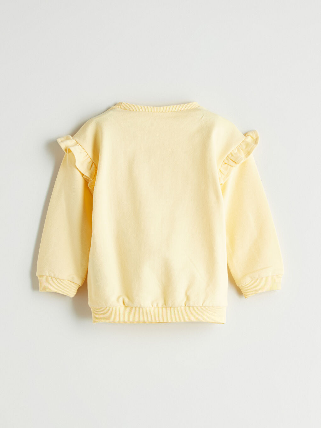 LCW ECO Crew Neck Girls' Sweatshirt -W5I834Z1-FTK