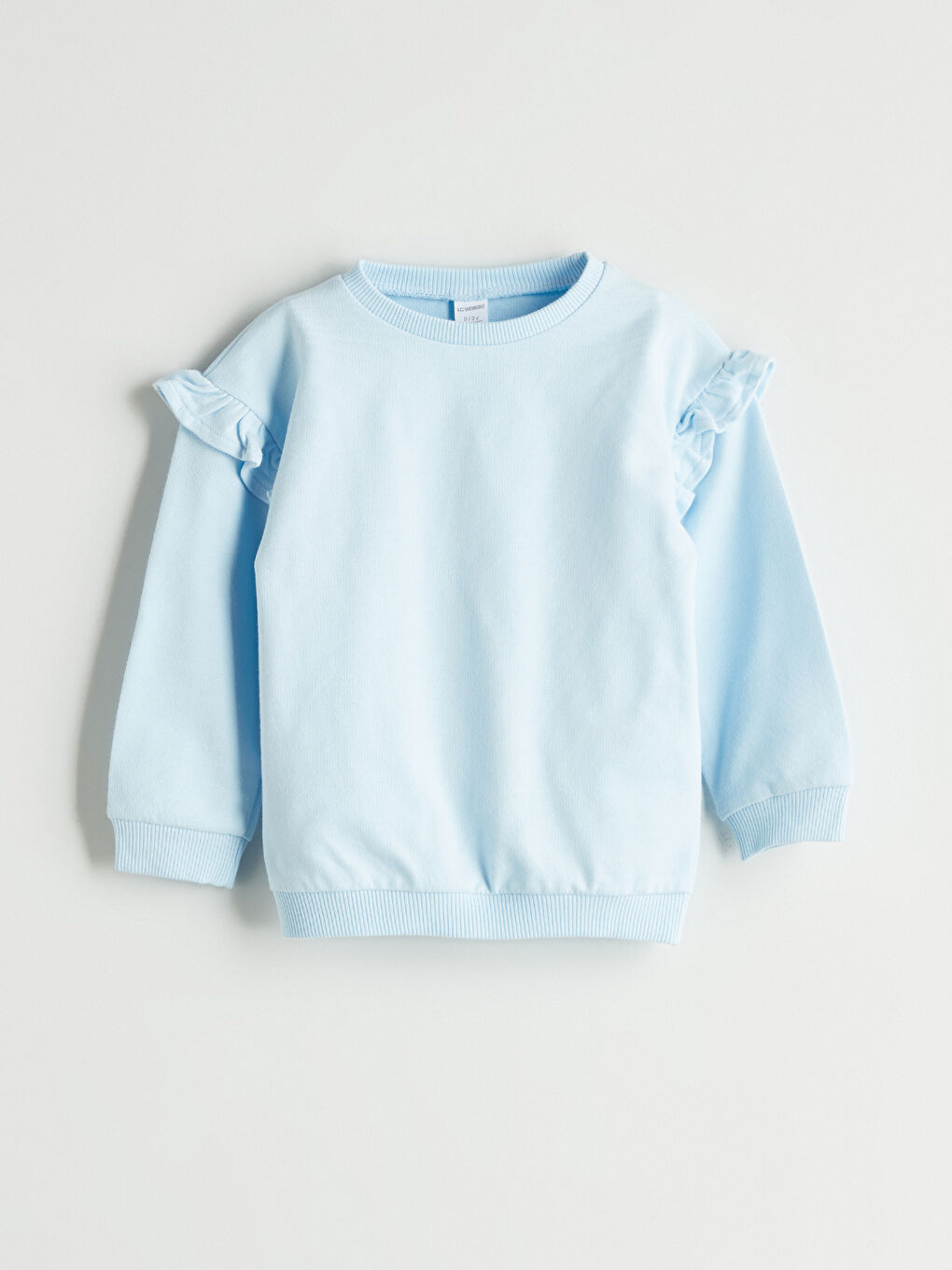 LCW ECO Crew Neck Girls' Sweatshirt -W5I834Z1-QXE