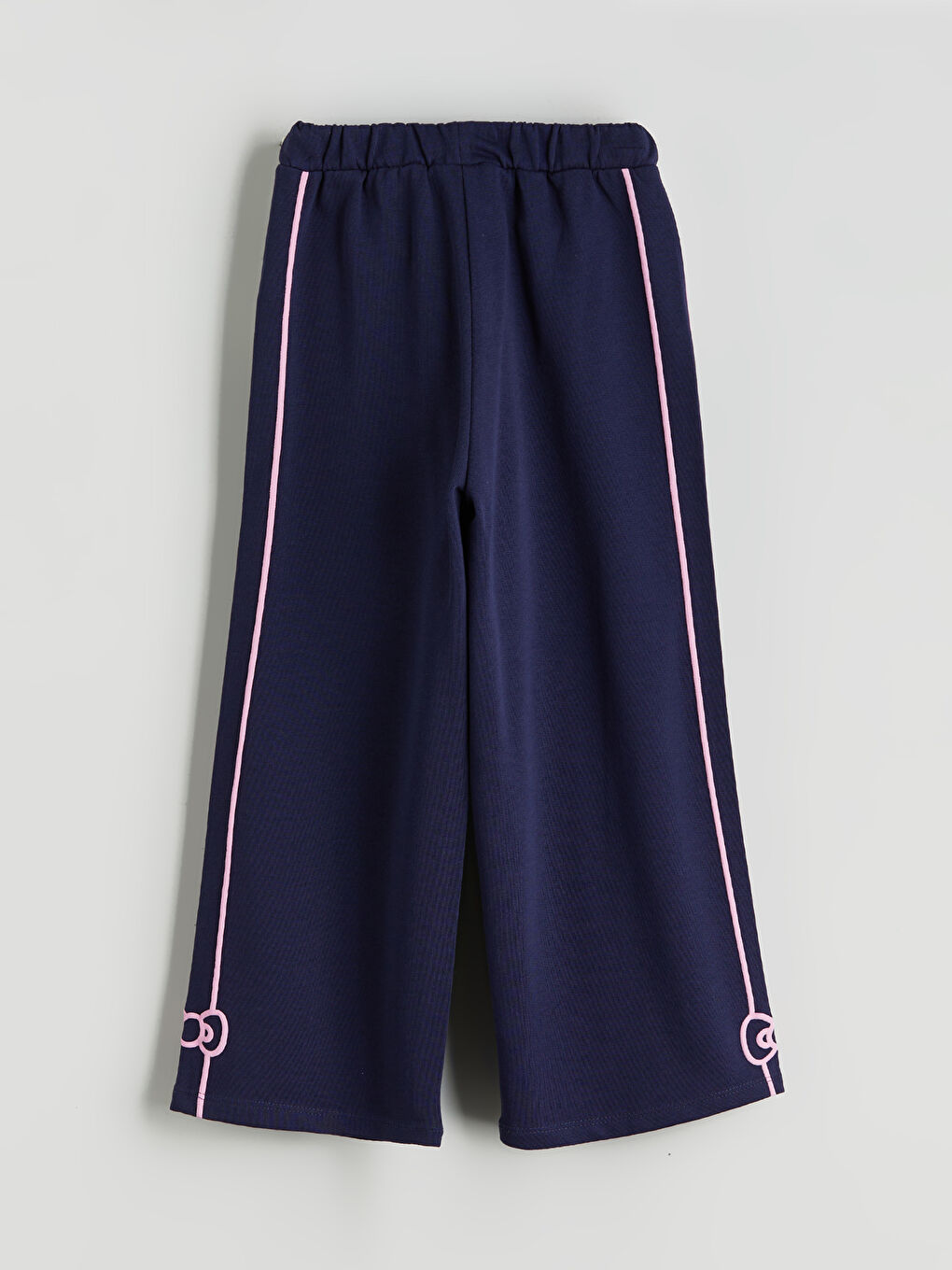 Lacivert Hello Kitty Baskılı Kız Çocuk Kalın Eşofman Altı