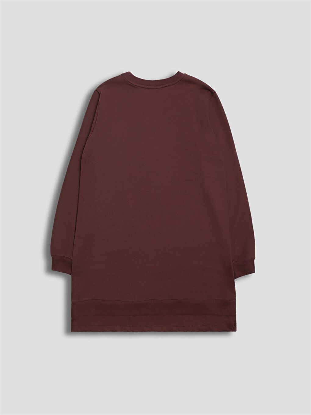 Woman BROWN Sweatshirt Tunic-1