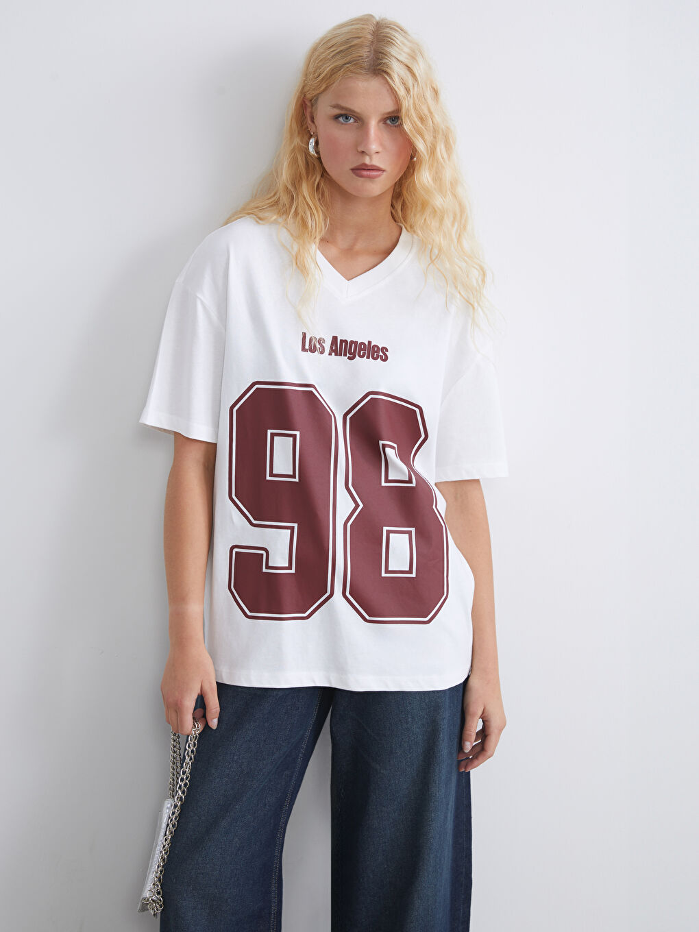 XSIDE Woman ECRU T-Shirt -W5I875Z8-R9J