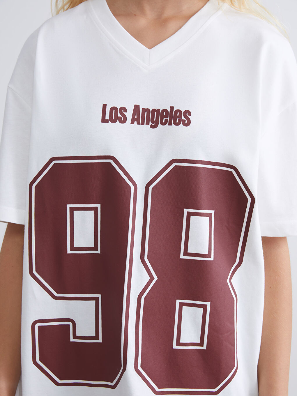 XSIDE Woman ECRU T-Shirt -W5I875Z8-R9J