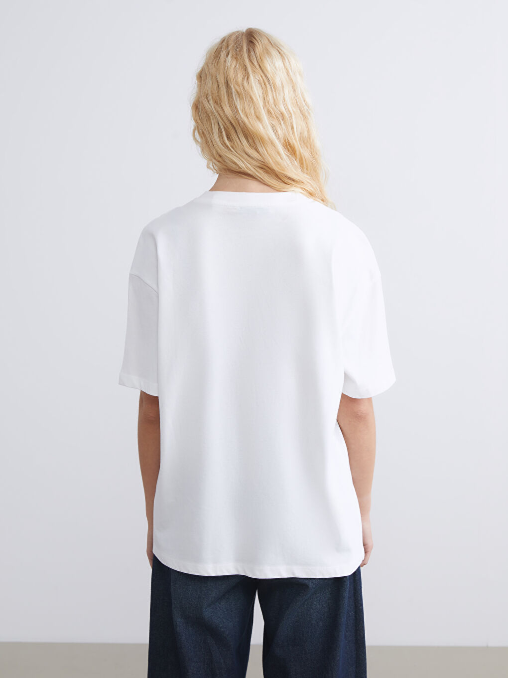 XSIDE Woman ECRU T-Shirt -W5I875Z8-R9J