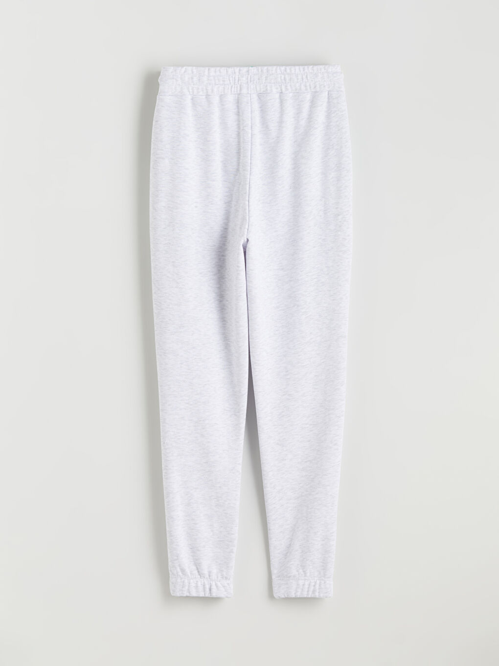 Gri Beli Lastikli Los Angeles Baskılı Kadın Jogger Eşofman Altı-5