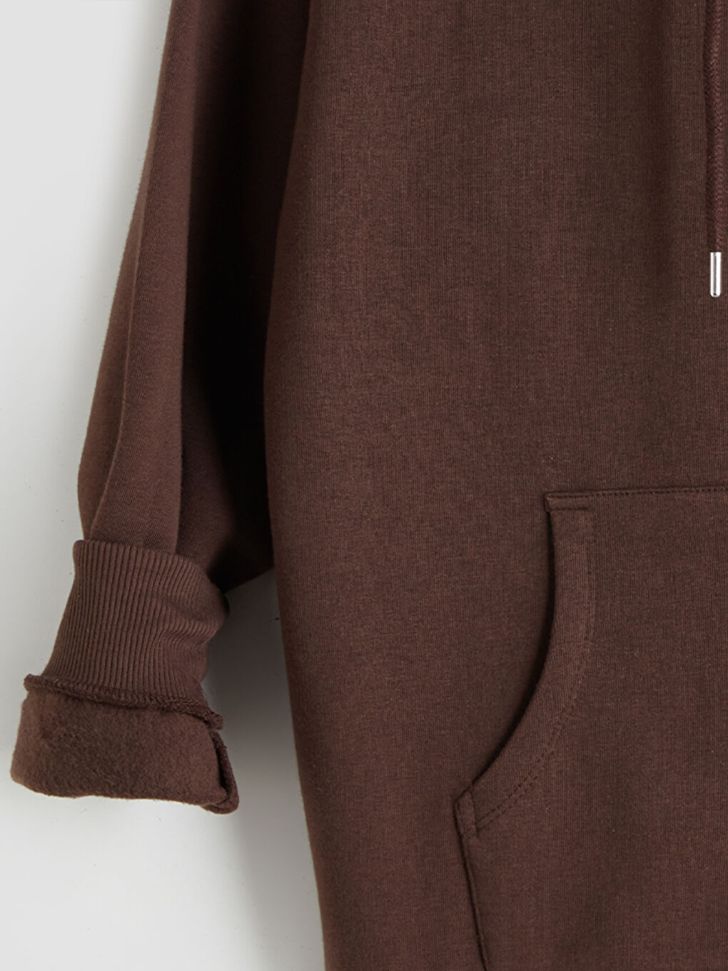 Толстовка на блискавці з капюшоном оверсайз для жінок товста-6