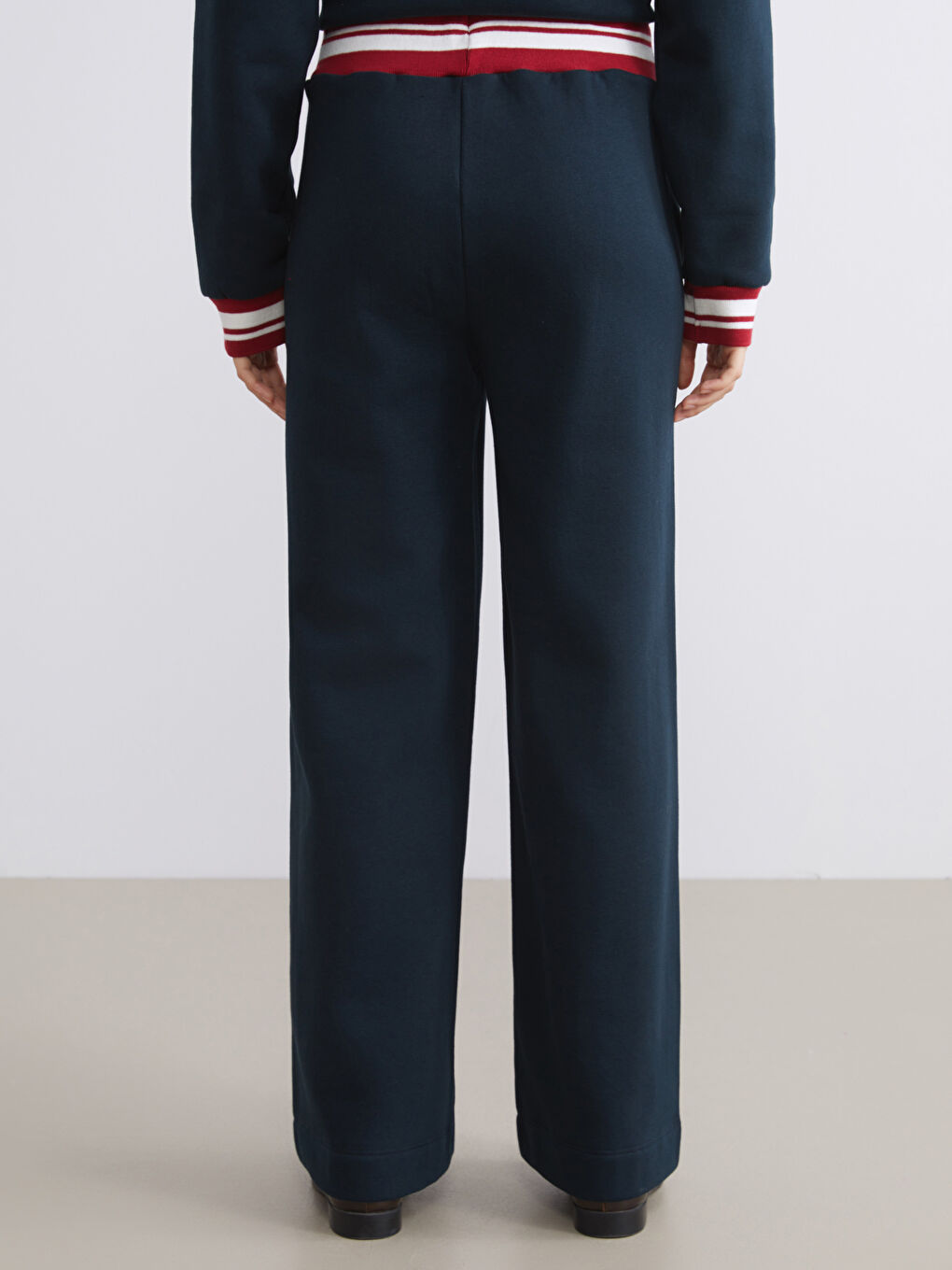 XSIDE Elastic Waist Embroidered Women's Thick Sweatpants -W5I894Z8-YZA