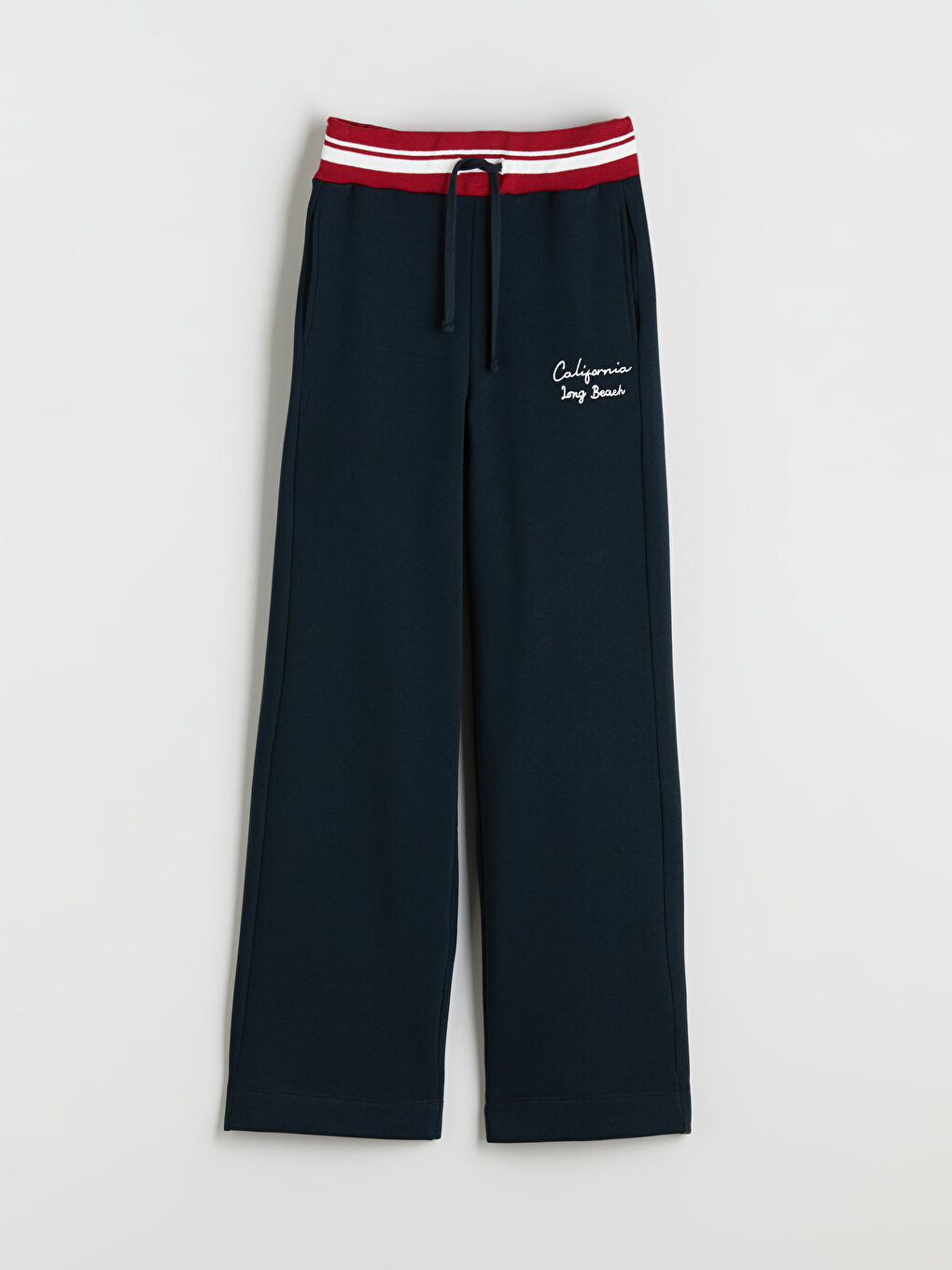 XSIDE Elastic Waist Embroidered Women's Thick Sweatpants -W5I894Z8-YZA
