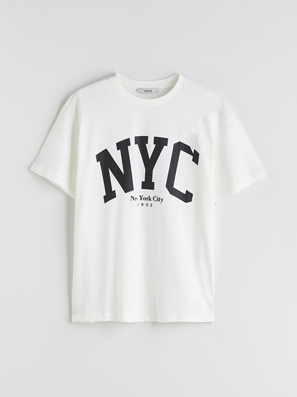 XSIDE Crew Neck New York City Printed Women's T-Shirt -W5I896Z8-R9J