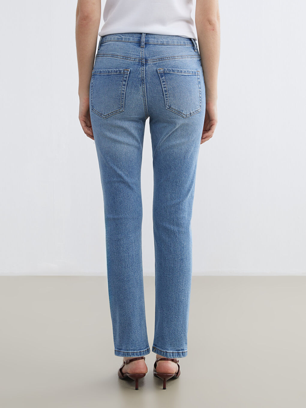 Schlanke Passform Damen Jeans-6