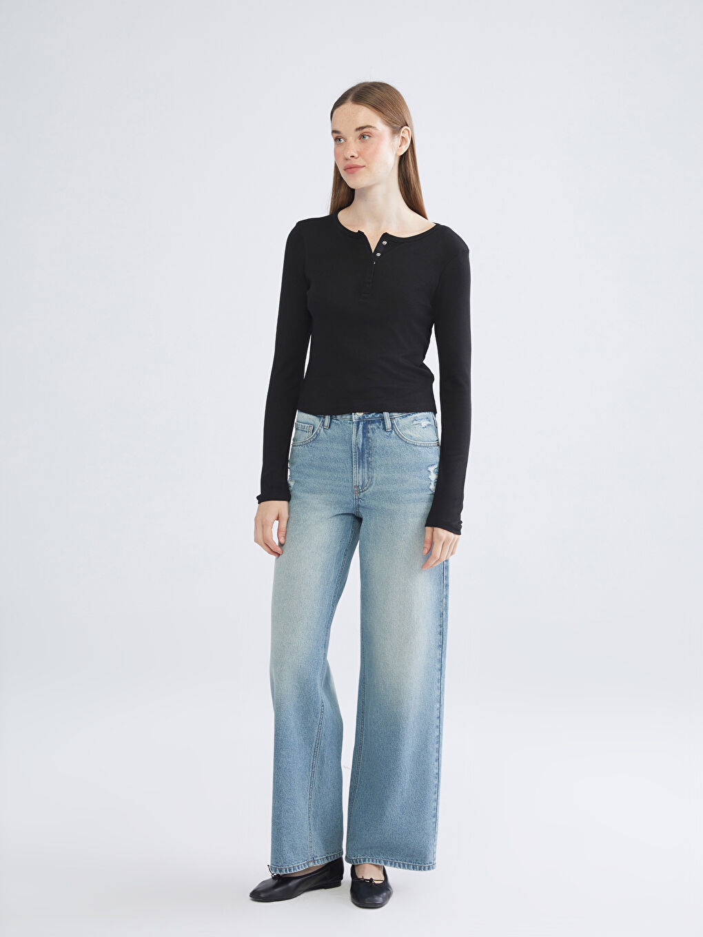 Әйелдерге арналған дөңгелек жағалы боди-1