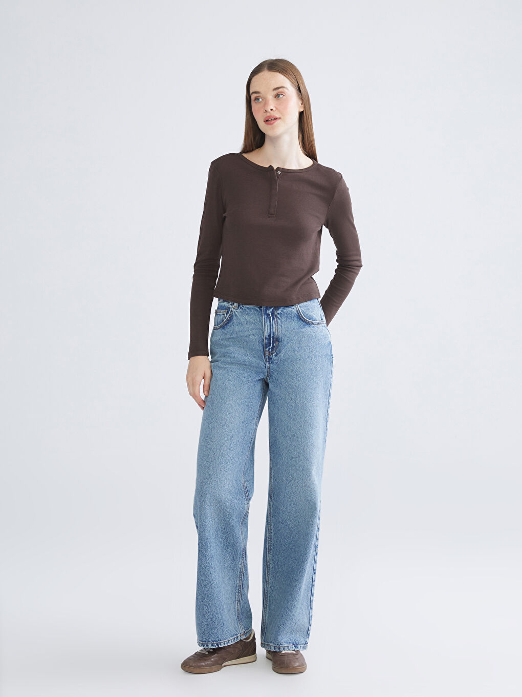 Crew Neck Women's Body-1