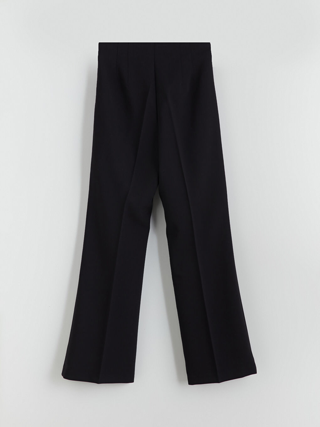 Slim Fit Flared Women's Trousers-4