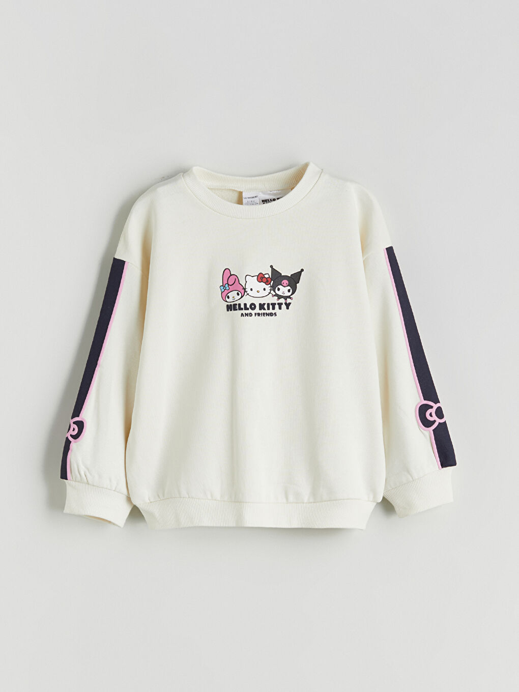 LCW Kids Hello Kitty Printed Girls' Sweatshirt and Tracksuit Bottom 2 Pack -W5I914Z1-HFH