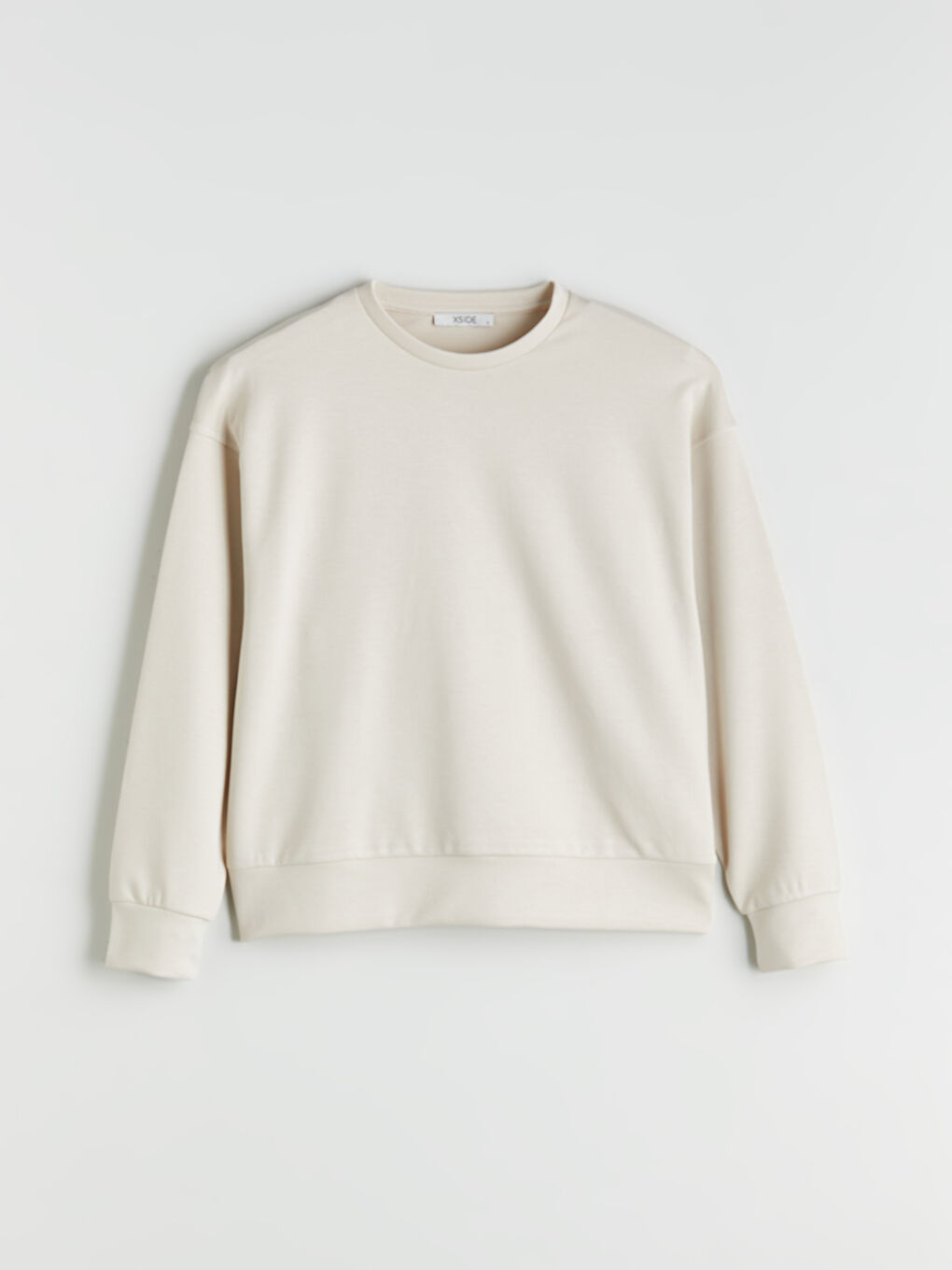 XSIDE Crew Neck Oversize Women's Thick Sweatshirt -W5I920Z8-F0B