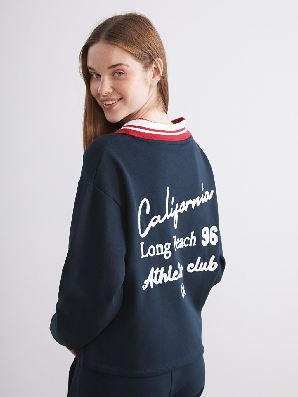 XSIDE Woman NAVY Sweatshirt -W5I924Z8-YZA