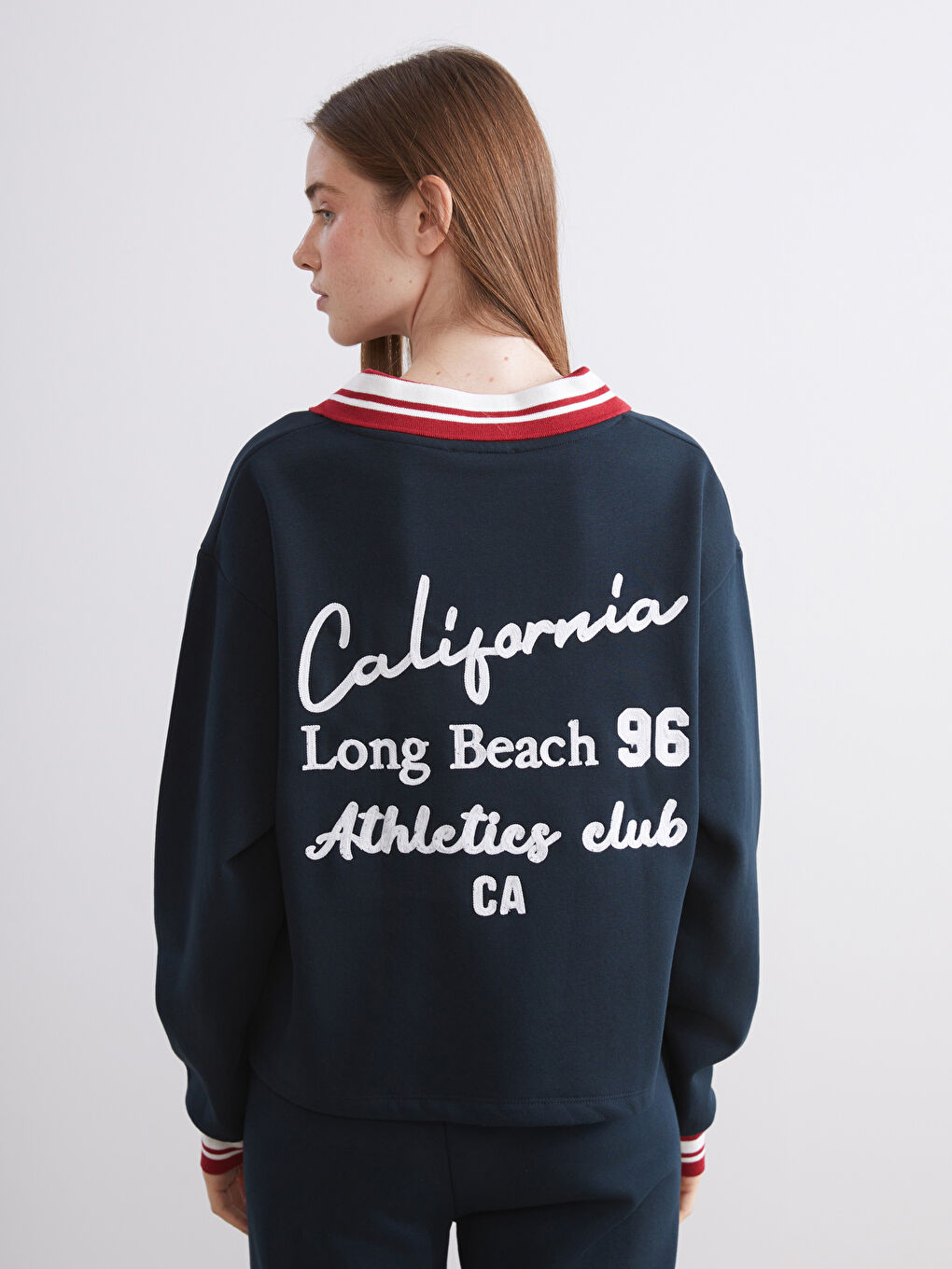 XSIDE Woman NAVY Sweatshirt -W5I924Z8-YZA