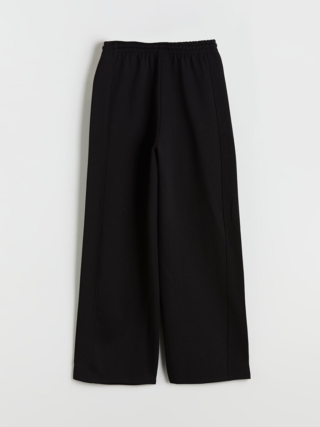 Elasticated Waist Wide Leg Women's Sweatpants-5