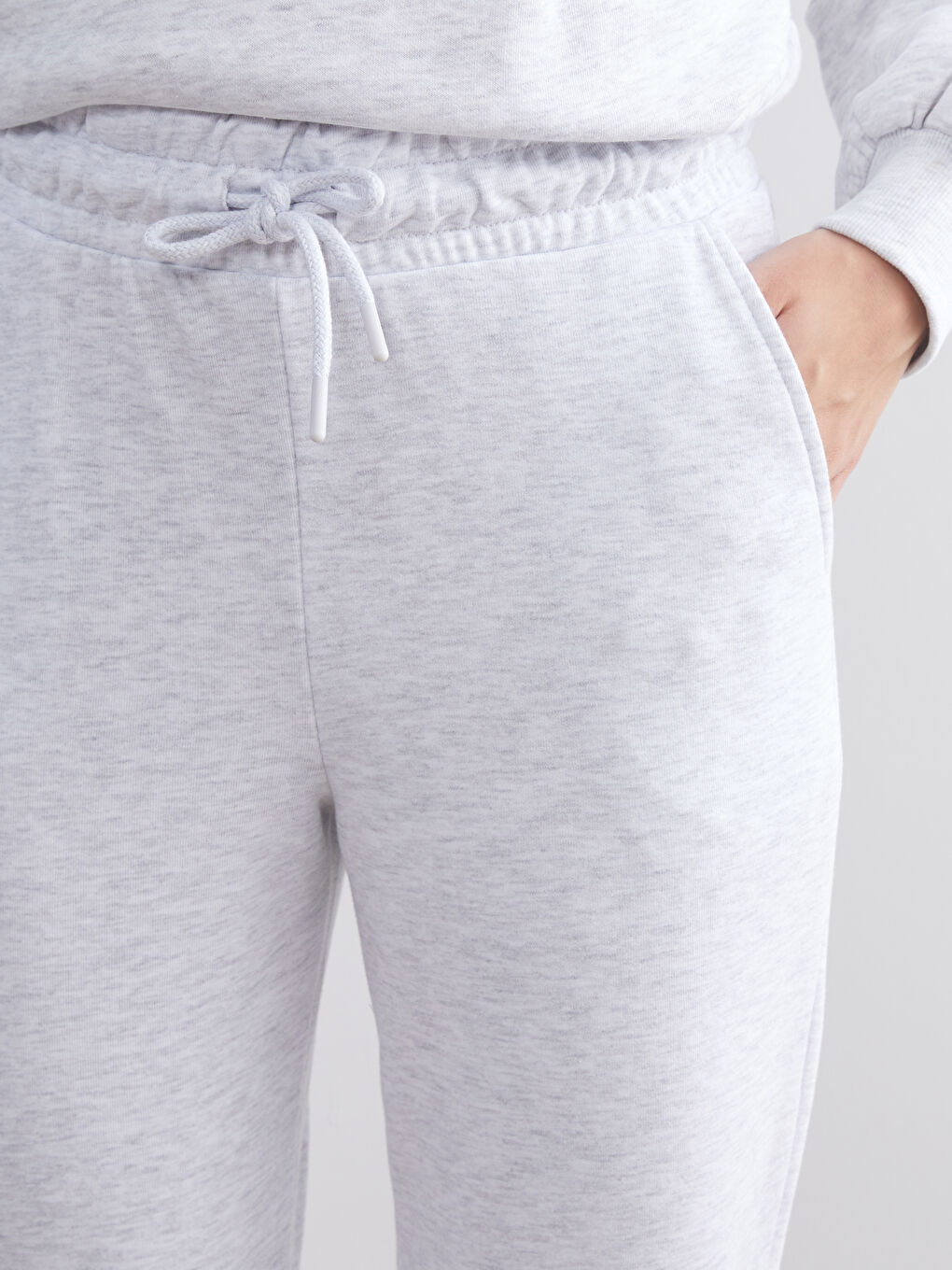 Elasticated Waist Women's Jogger Sweatpants-2