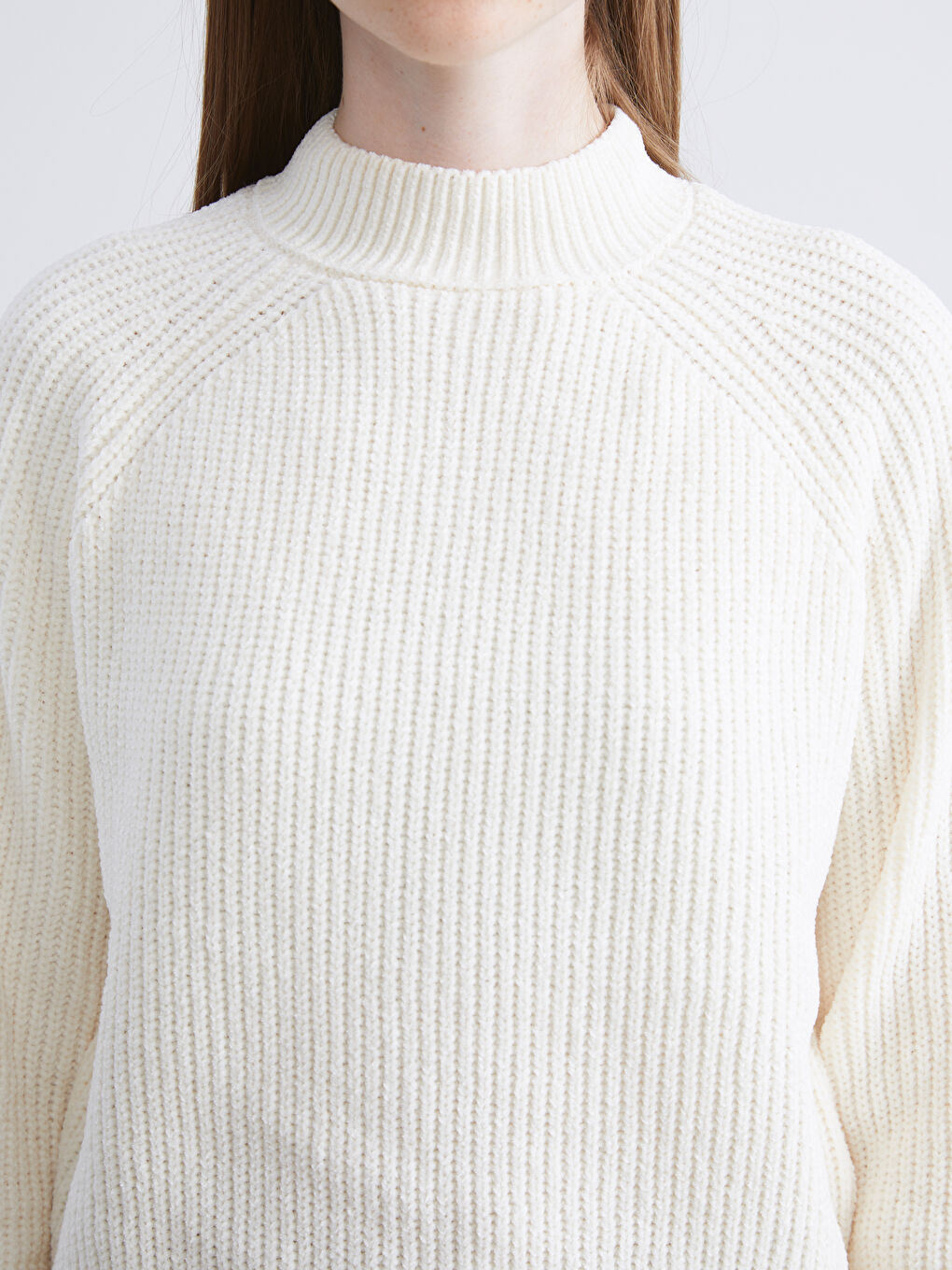Half Turtleneck Women's Knitwear Sweater-2
