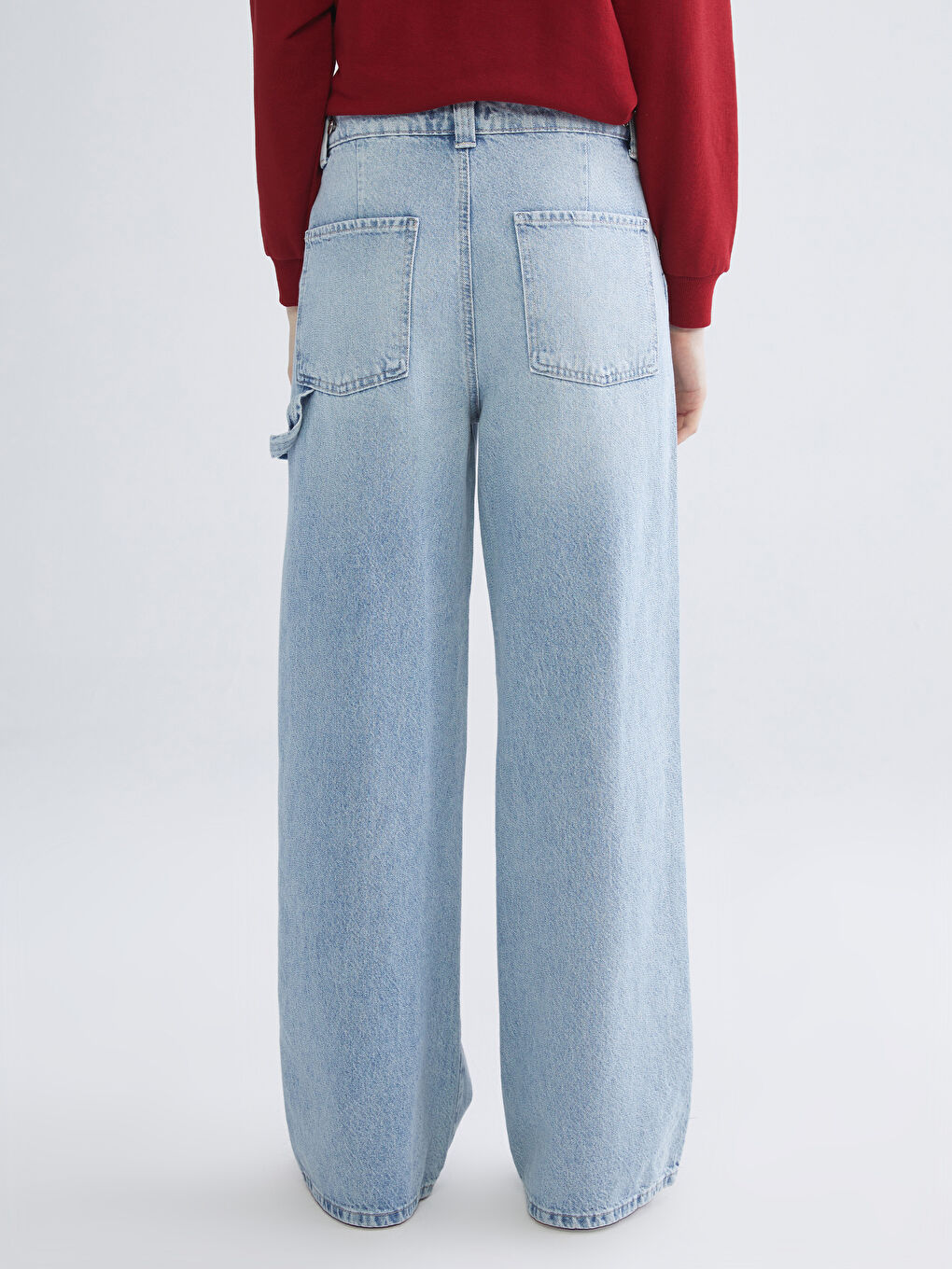 Mavi Baggy Fit Kadın Jean Pantolon-3