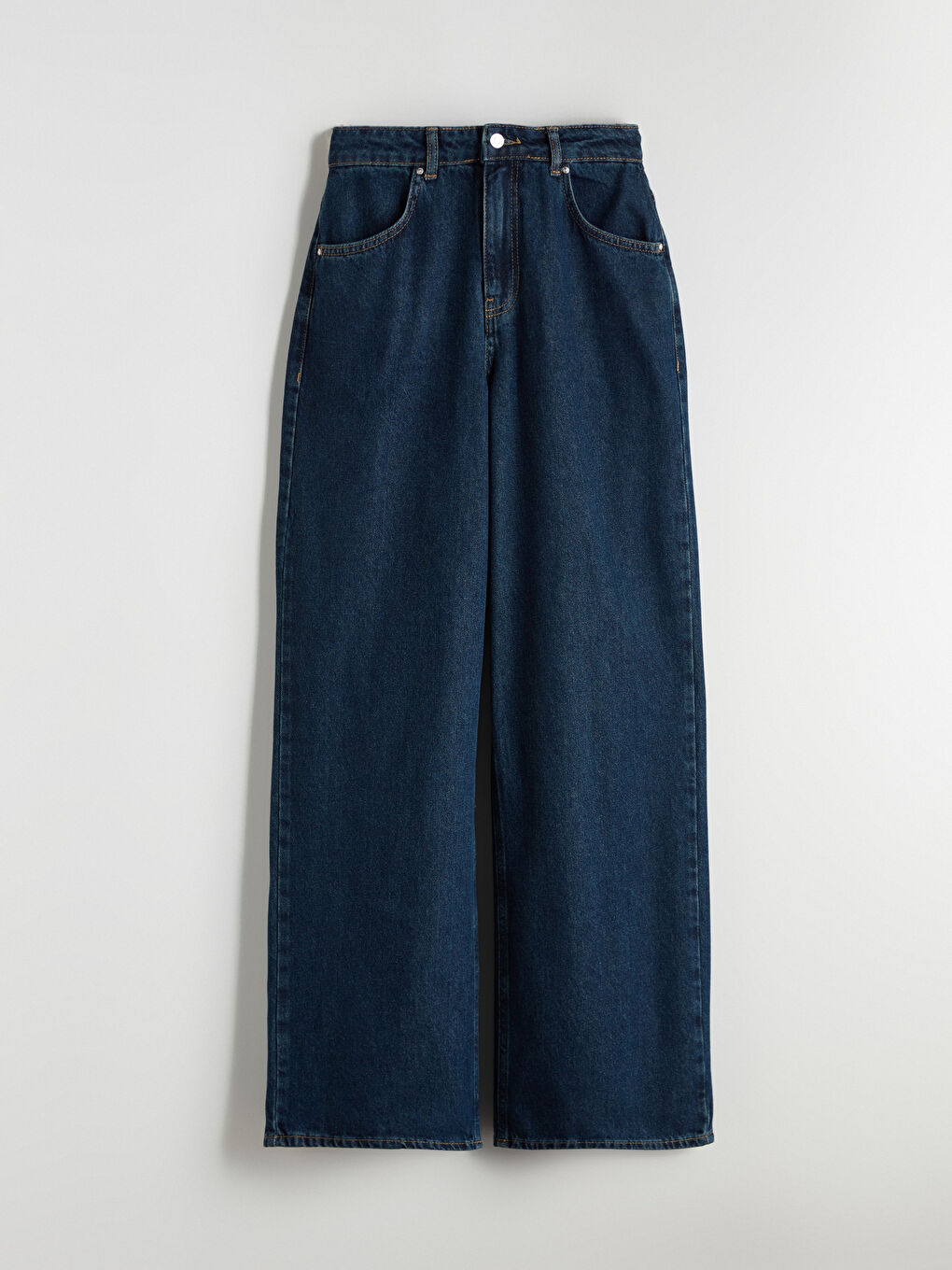 Mavi Wideleg Kadın Jean Pantolon-5