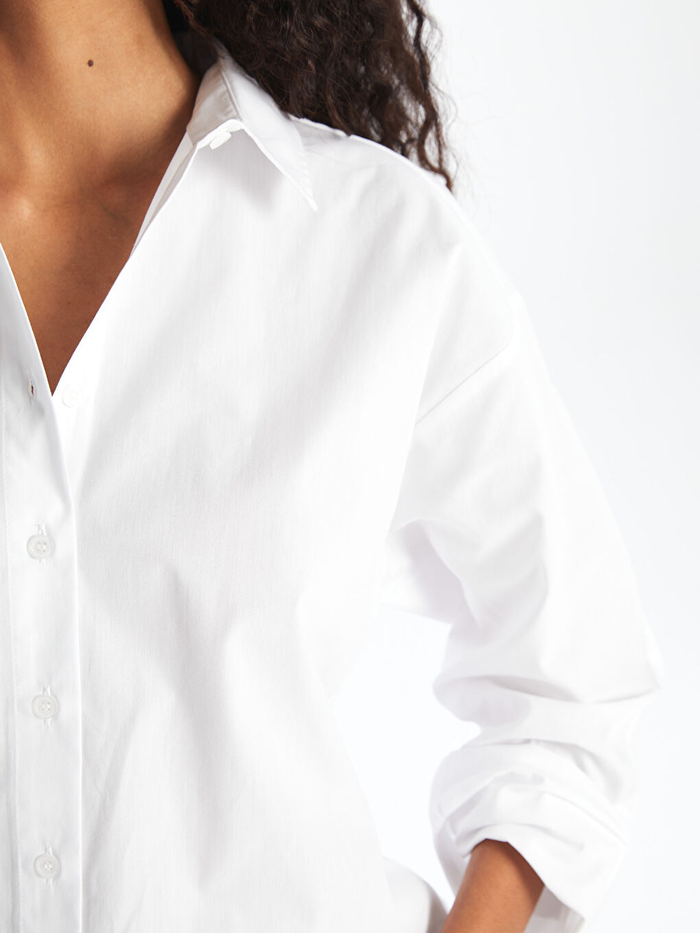 XSIDE Oversize Poplin Women's Shirt -W5I984Z8-Q6K