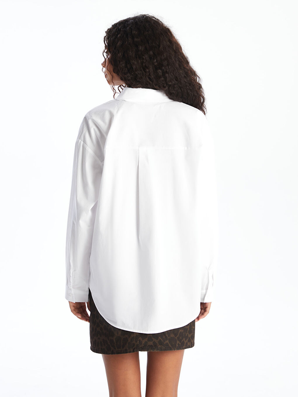 XSIDE Oversize Poplin Women's Shirt -W5I984Z8-Q6K